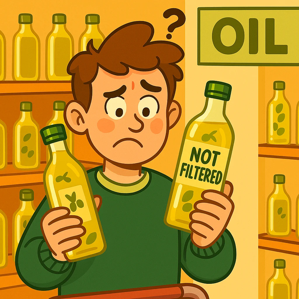 Filtered or Unfiltered Olive Oil? Let’s Clear Things Up